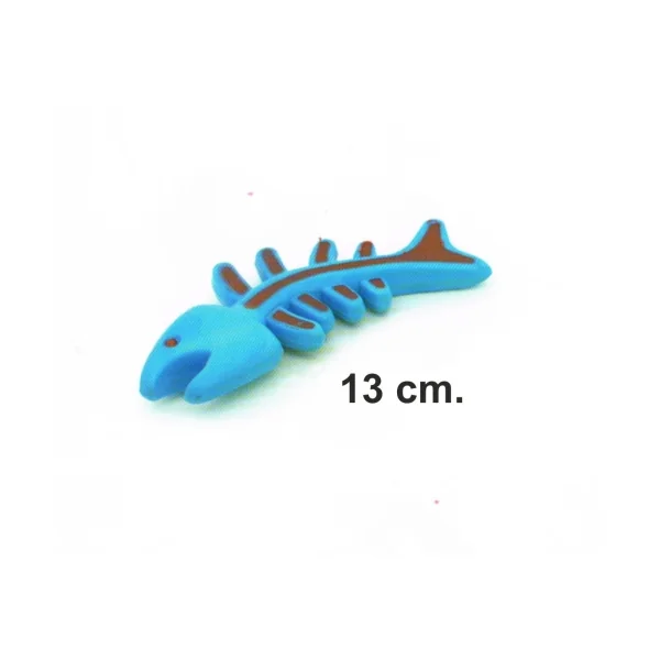 ESPINA AZUL TERMOPLASTICO 13 cm.