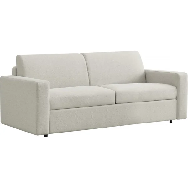 Express-Sofa mit Stoffbezug "Diana" - Liegefläche 140 cm - 3-Sitzer - Beige