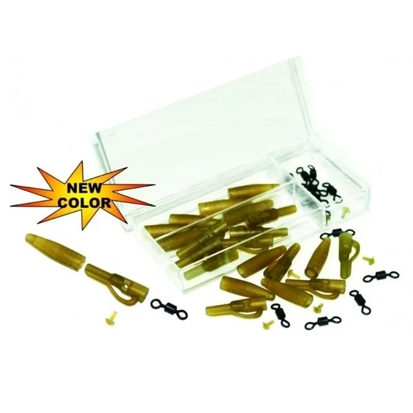 EXTRA CARP LEAD CLIP EXTRA BOX WITH ROLLING SWIVELS
