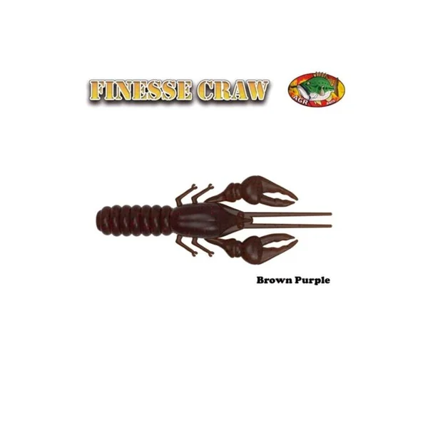 Finesse Craw Brown Purple - AGR BAITS