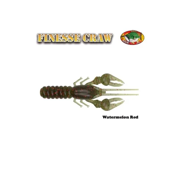 Finesse Craw Watermelon Red - AGR BAITS