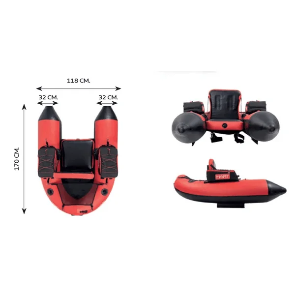 Float tube Hart Sikkario X-Fast - Imagen 5