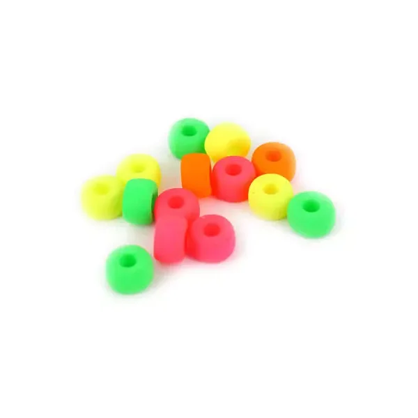 FLUO GLASS BEAD hotfly - 9 mm