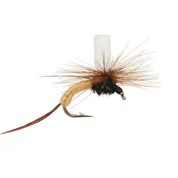 Foam Tailed Klinkhammers Tan mosca seca
