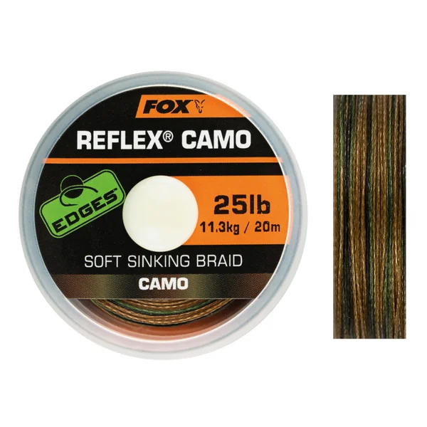 FOX REFLEX CAMO SOFT SINKING 25 LB/ 35 LB 20 M
