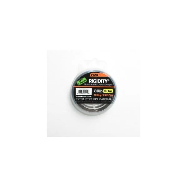 FOX RIGIDITY TRANS KHAKI CHOD FILAMENT 30 LB 30M