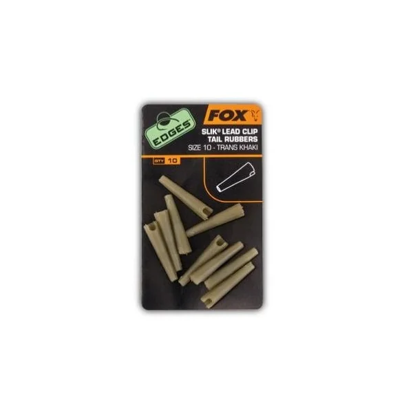 FOX SAFETY LEAD CLIP TAIL RUBBERS SIZE 10