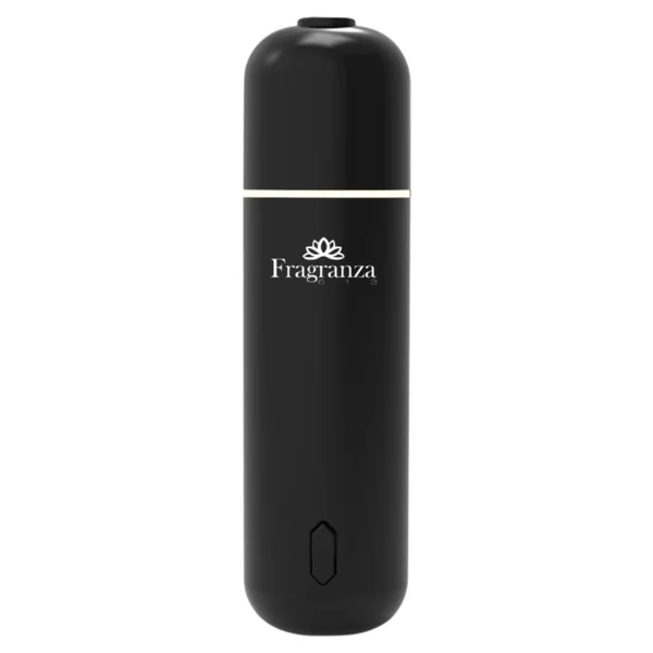Fraganza Mini Difusor Para Auto Negro