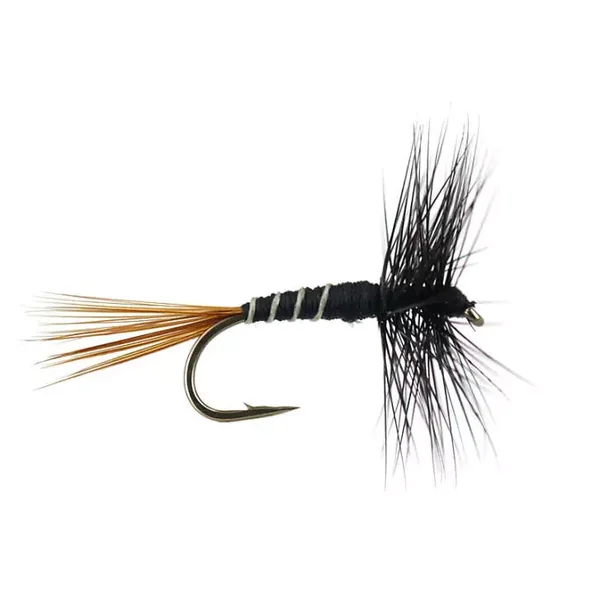 French PL Black Ribbed mosca seca