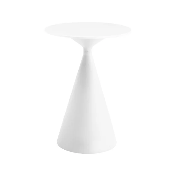 Garten-Bistro-Hochtisch ⌀80 cm "Néora" - Weiß