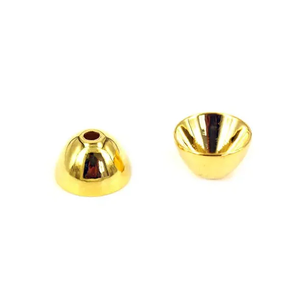 GIANT CONES hotfly - 10 pc. - gold - 15 x 9 mm