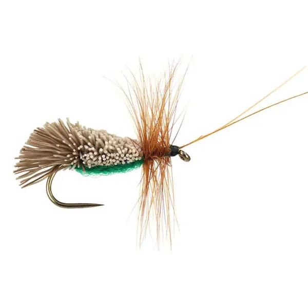 Goddards Caddis Green BL mosca seca