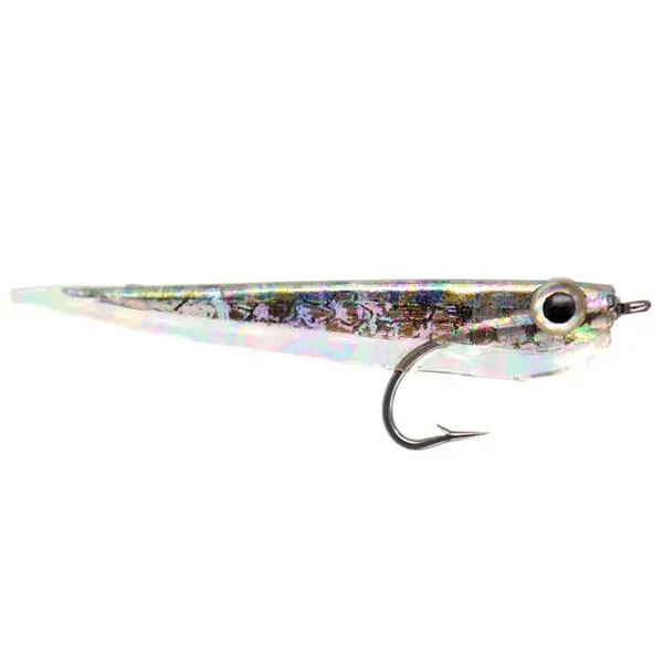 Gummy Minnow - Mottled Oil Slick streamer