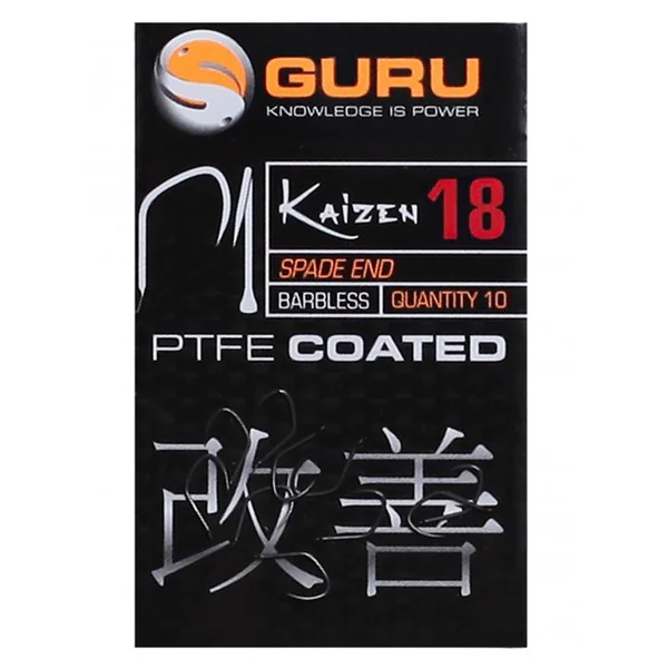 Guru Kaizen Hook Size 14 (Barbless/Spade End)