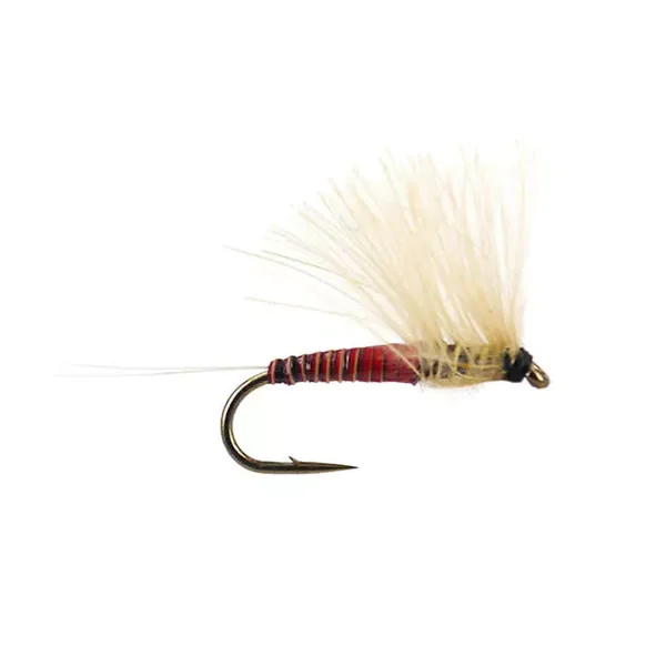 Half CDC (Olive Dun) - Orange mosca seca