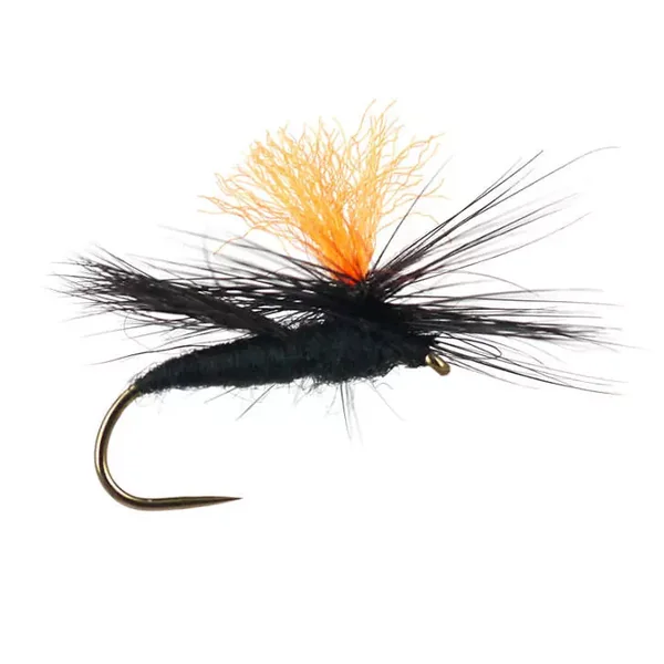 High Viz Parachute Caddis Black BL mosca seca