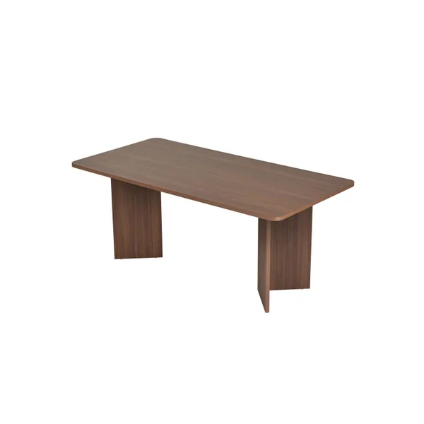 Holz-Esstisch "Linza" 180 x 90 x 75 cm - Nussbaum
