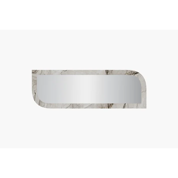 Holzspiegel "Arni" - 120 x 40 cm - Beige