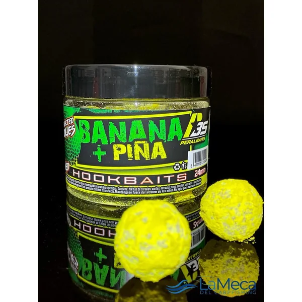 HOOKBAITS BANANA PIčA 24MM PERALBAITS