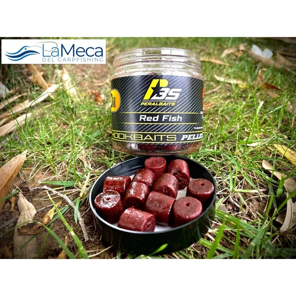 HOOKBAITS PELLET RED FISH 14 MM PERALBAITS
