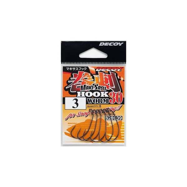 Hooks Decoy Worm 30 Makisasu