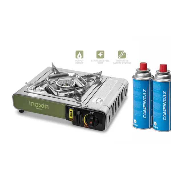 Inoxia - cocina portátil - Oferta en conjunto