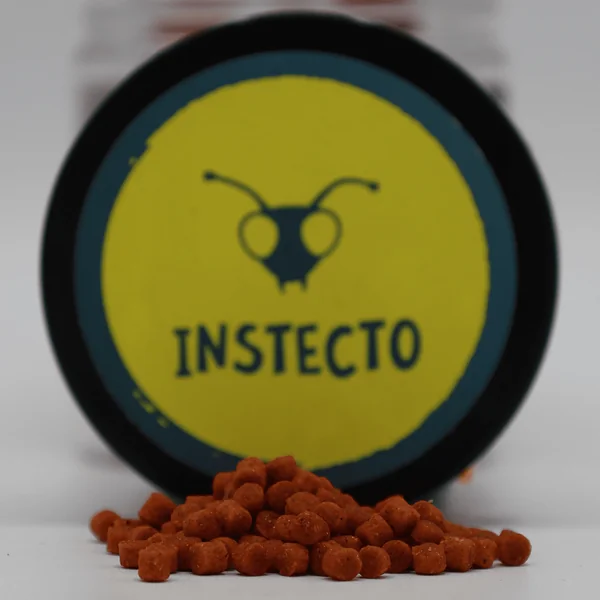 InStecto - Pellets de Alimentación Dura - 5KG - 4mm - Naranja