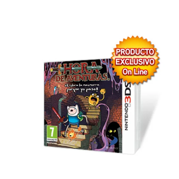 Juego Nintendo 3Ds Hora Aventuras Expl Mazm Ext