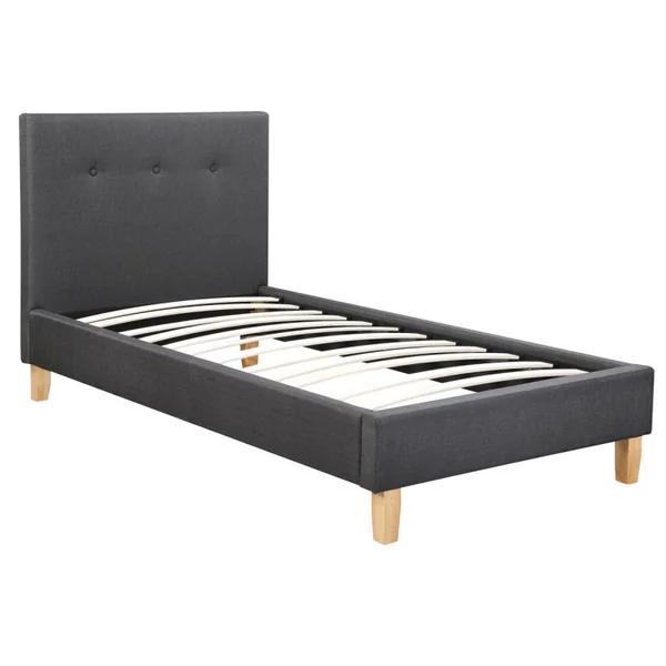 Letto "Elise"-90 x190cm -Grigio