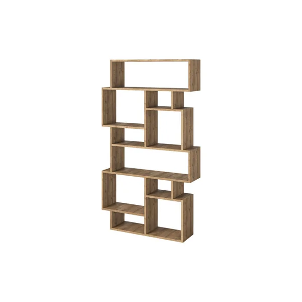 Librería de madera "Karmato" 96 x 25,5 x 168,5 cm - Hitit