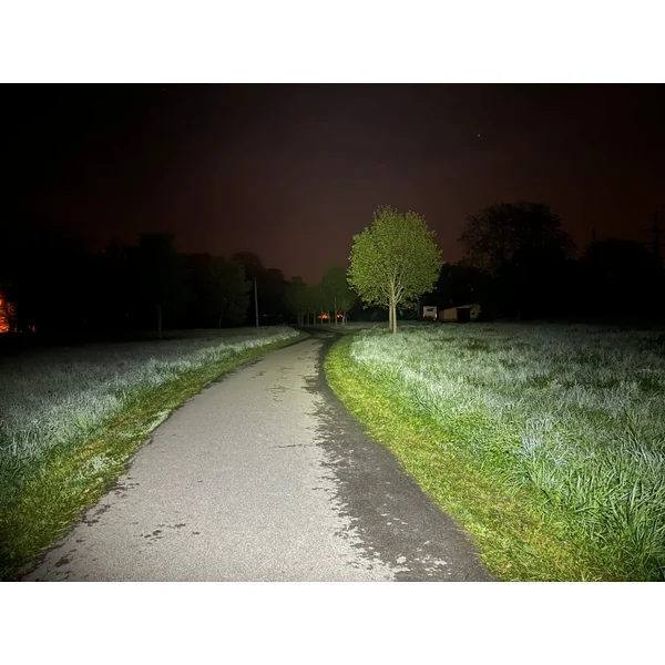 Linterna frontal recargable - LED verde/blanco - Imagen 6