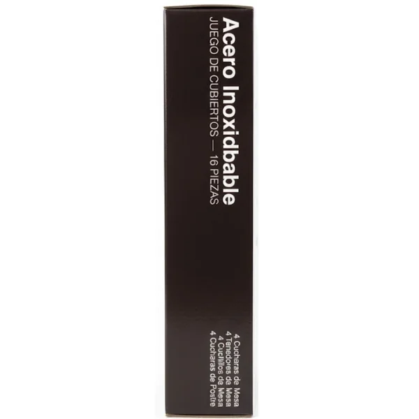 Magefesa Juego de Cubiertos Basic de Acero Inoxidable 16 Pcs - Imagen 3