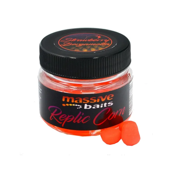 MAIZ ARTIFICIAL CON AROMA STRAWBERRY BERGAMOTTA (NARANJA) MASSIVE BAITS