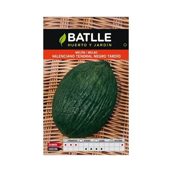 MELON TENDRAL NEGRO TARDIO