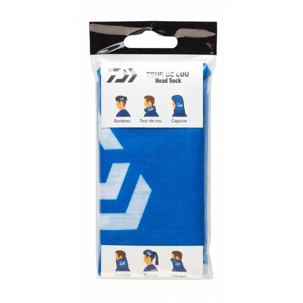 Neck Gaiter Daiwa Blue/White
