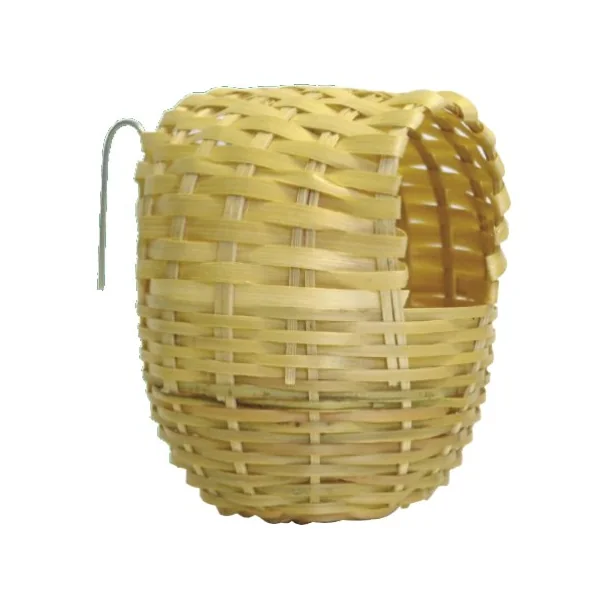 NIDO EXOTICO BAMBU Pequeño 8.5x9x11cm