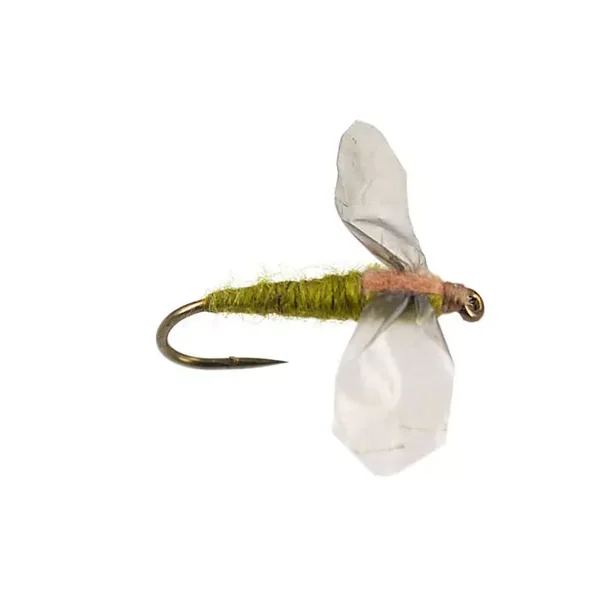 Olive Cripple - Medium Olive mosca trucha tímalo