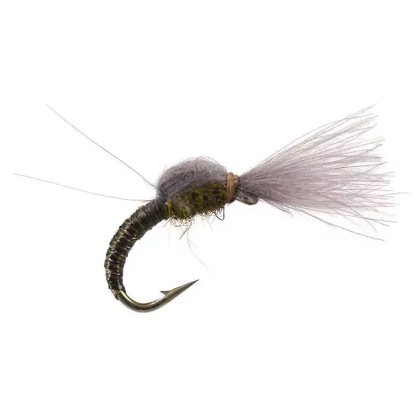 Olive Tuft Emerger - Dark Olive mosca trucha tímalo