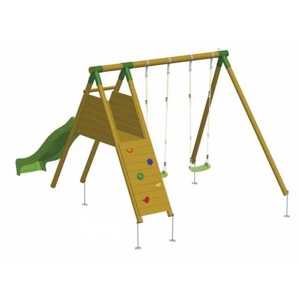 Parque multi juego con Rampa Mauna Loa