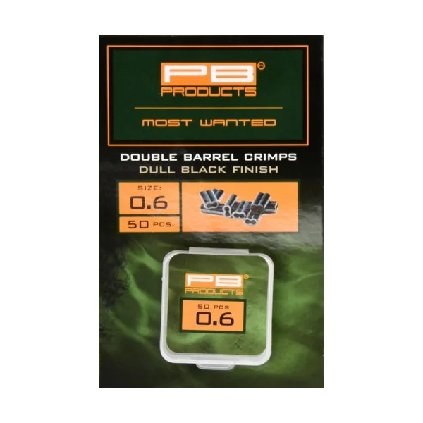 PB PRODUCTS DOUBLE BARREL CRIMPS 0,6MM