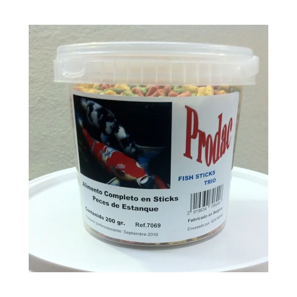 PECES ESTANQUE STICKS 200 GR. PRODAC