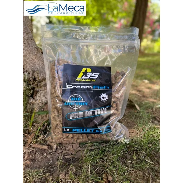 PELLETS CREAM FISH PERALBAITS 1KG