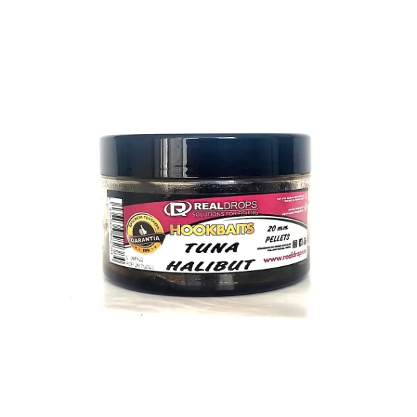 PELLETS HOOKBAITS TUNA- HALIBUT 20 MM REAL DROPS