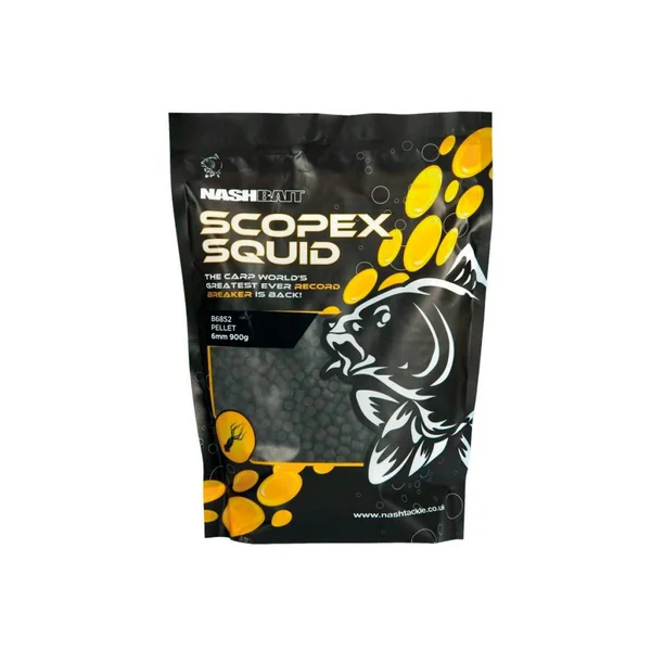 PELLETS NASH SCOPEX SQUID 6MM 900GR