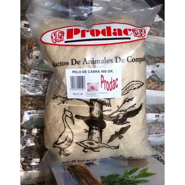 PELO CABRA BOLSA 400 GR.PRODAC