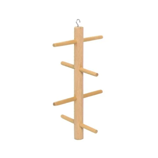 PERCHA VERTICAL MADERA 15X20 CM.H