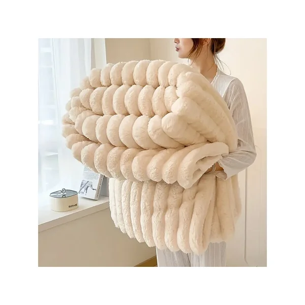 Plaid - 1.00 x 1.50 m - Beige