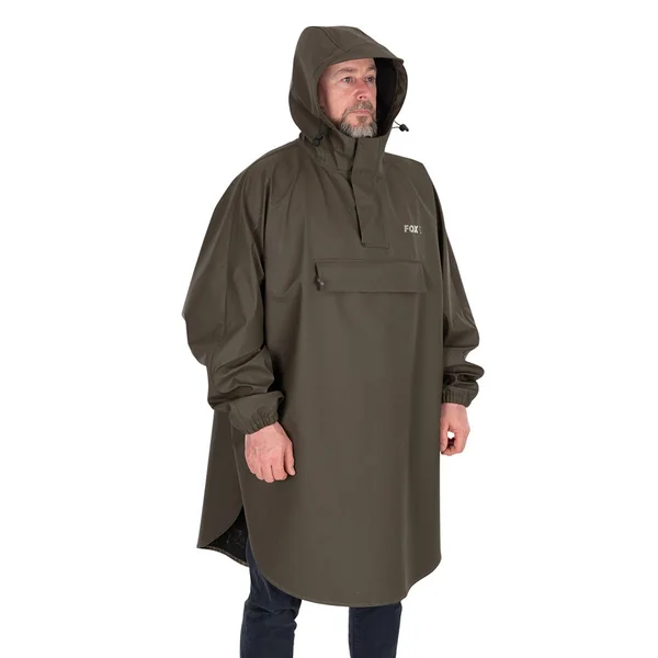Poncho caqui - talla única para todos