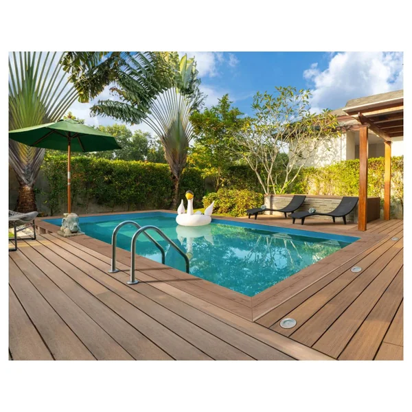 Pool Holz Rechteckig " Panama 130"- 6.20 x 4.10 x 1.31 m