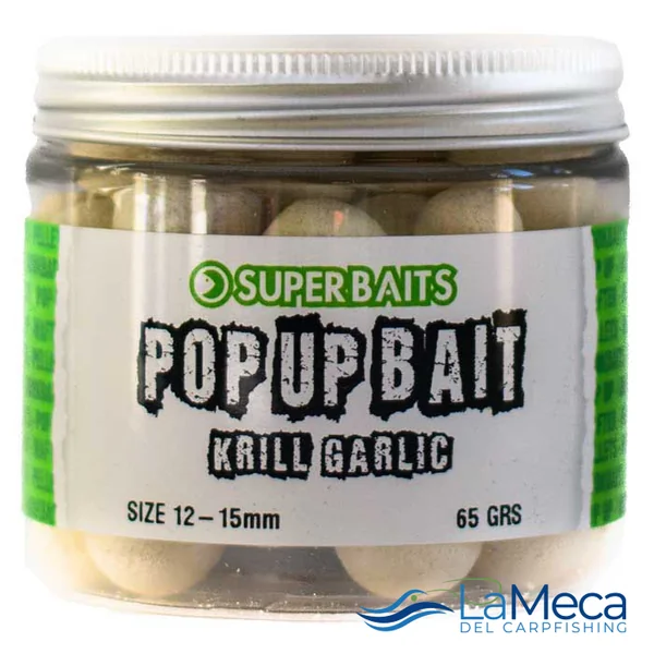POP UP KRILL & GARLIC 12-15 MM SUPERBAITS